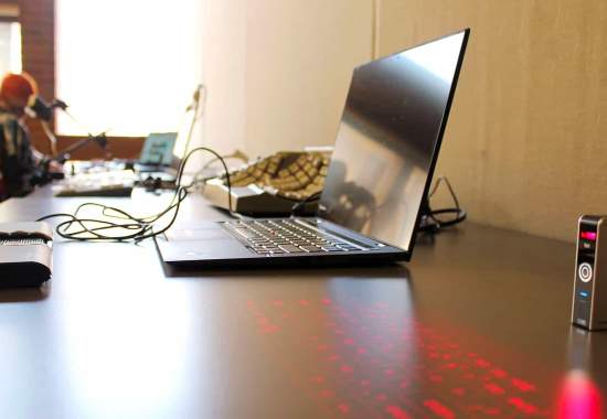 PC collegato a lettore braille