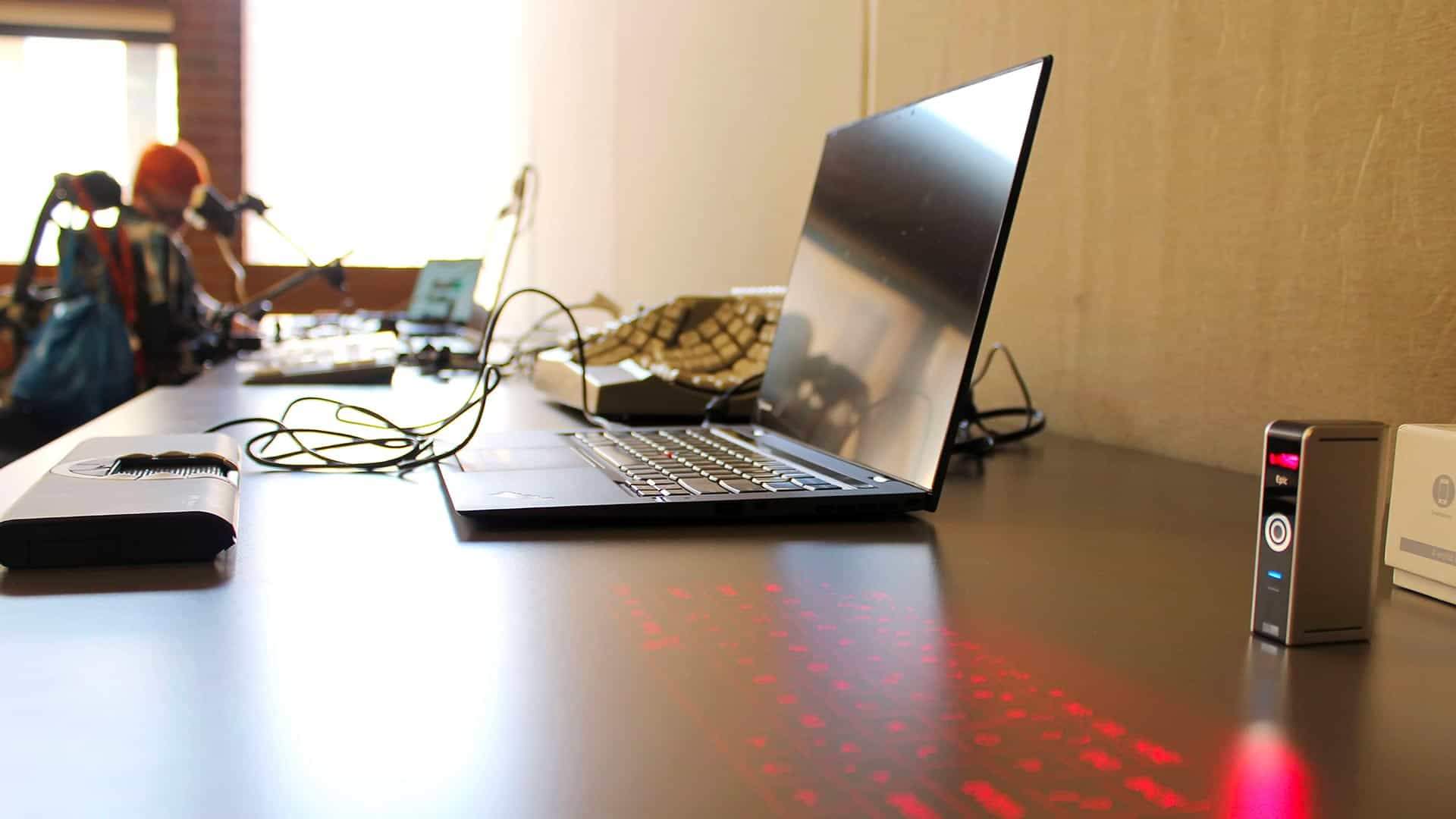 PC collegato a lettore braille