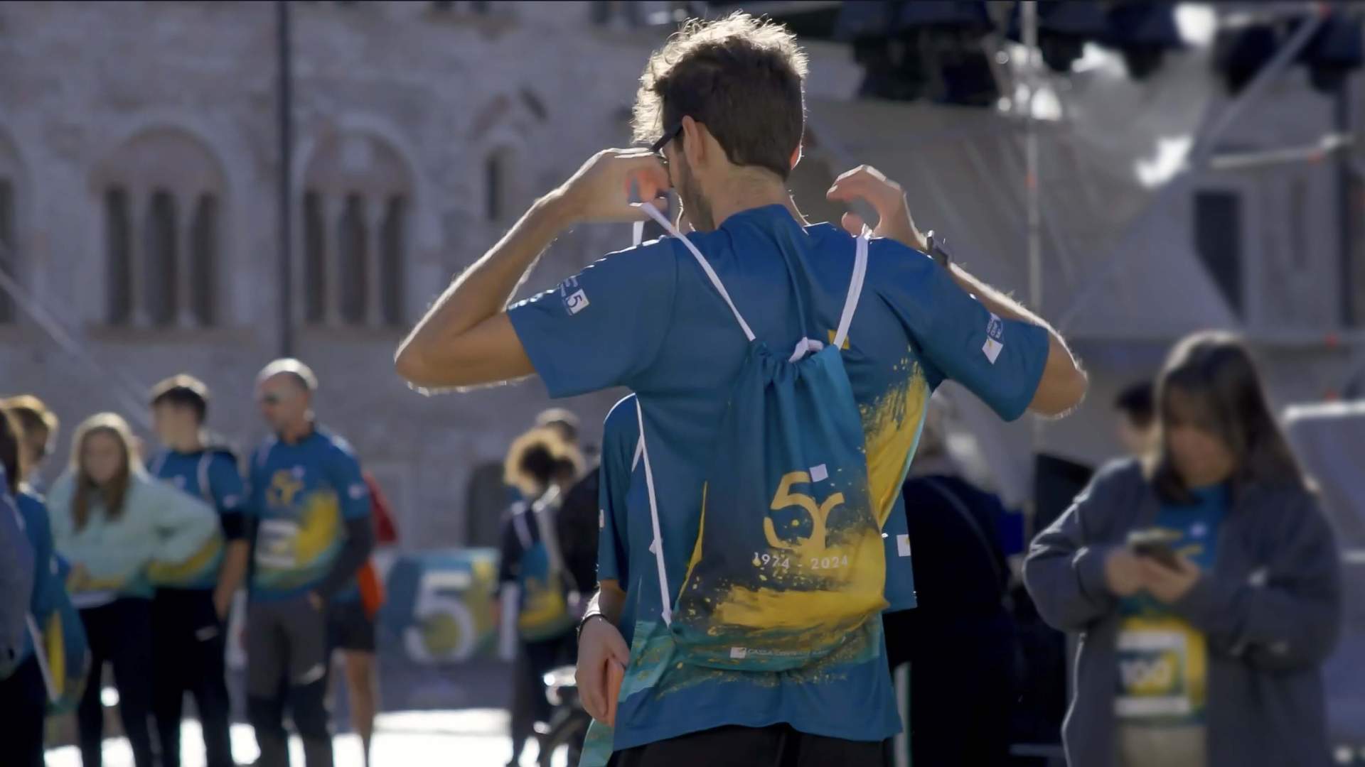 Materiale advertising evento celebrativo