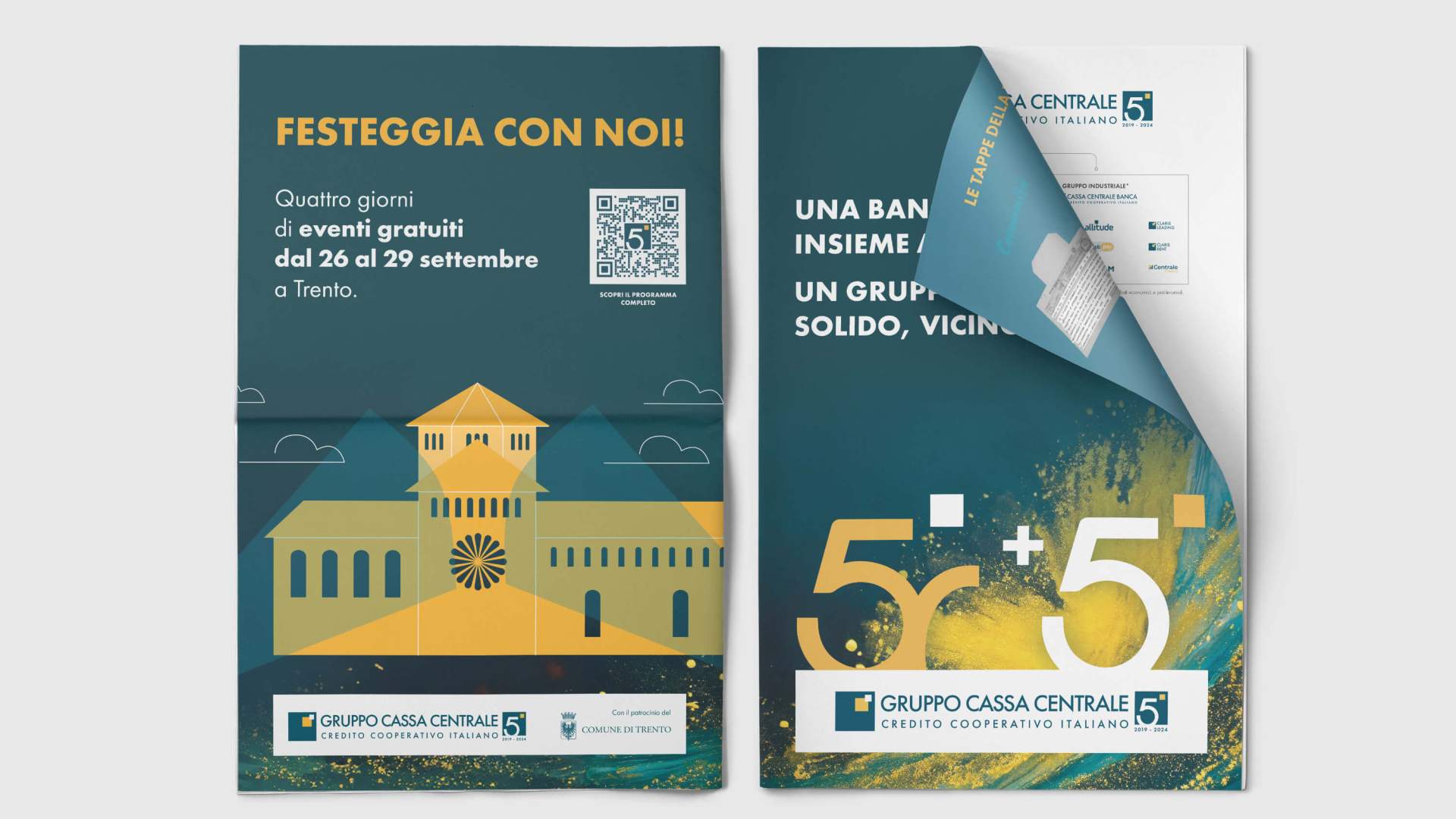 Sovracopertina celebrativa per Il Sole 24 ORE