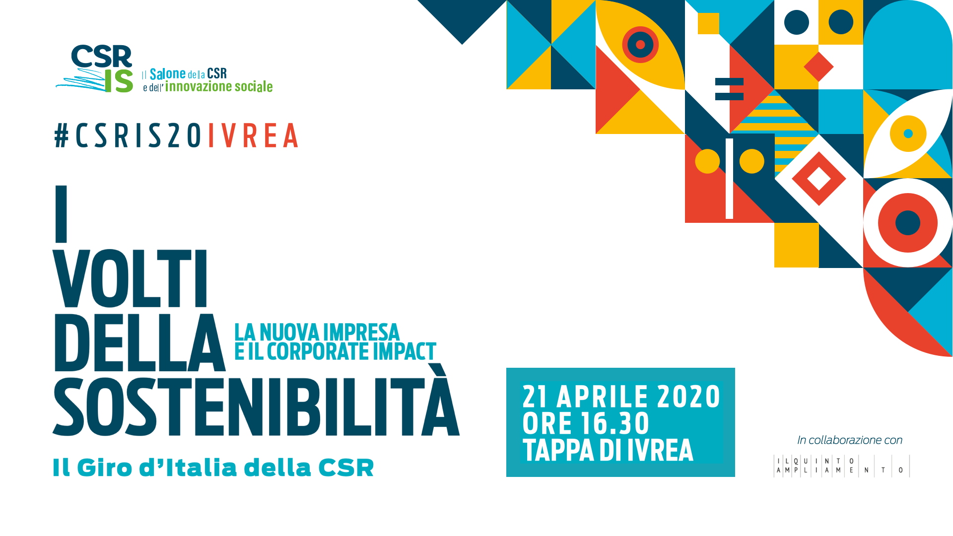 Salone CSR 2020 - Tappa di Ivrea