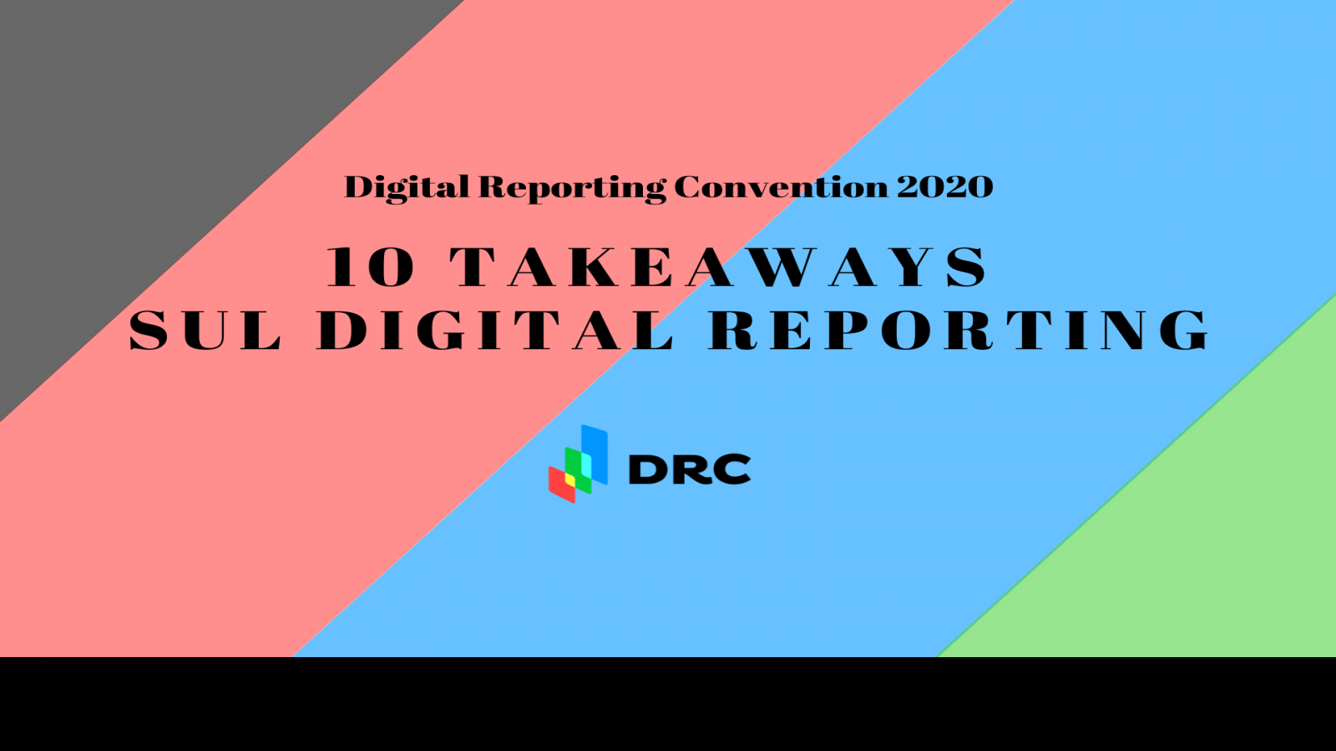 Digital Reporting Convention 2020