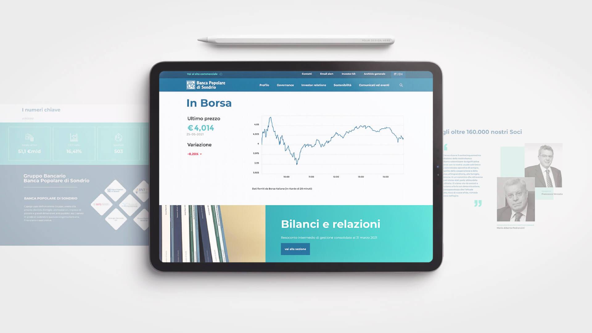Banca Popolare di Sondrio - Corporate Website